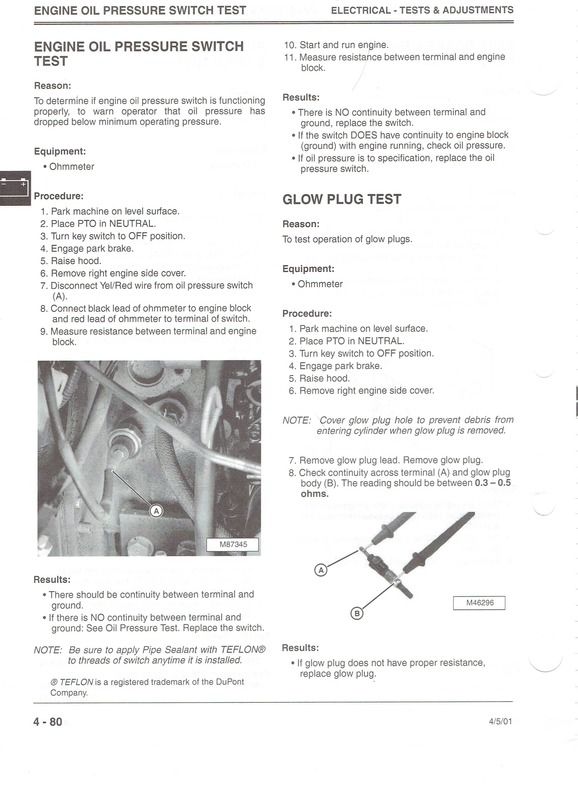 4100 glow plugs Green Tractor Talk